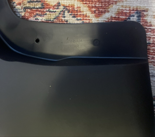 Husky Liner Rear Mud Guard Set ,57421, 97-02 Ford F-150 w/out fender flares NOS - Picture 5 of 12