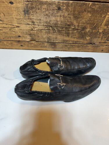 Gucci Horsebit Leder Schwarz Hausschuhe Herren US 12 - Bild 6 von 18