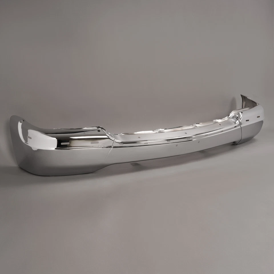 Front Chrome Steel Bumper Face Impact Bar Assembly For 99-06 GMC Sierra Yukon Foto 3 de 4