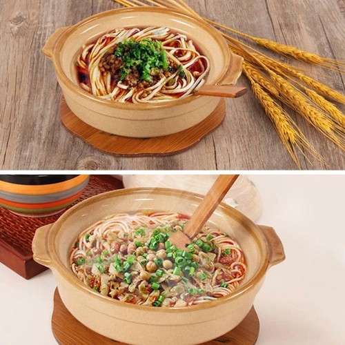 Japanese Style Wooden Ramen Spoon Soup Spoon Utensil Slotted Tool Spoon A3N1 - Picture 8 of 12