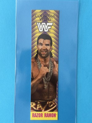 Razor Ramon 1993 WWF Coliseum Video Book Mark | eBay