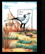 Liberia 2004 - Fauna and Flora, Birds - Souvenir Sheet Stamp MNH