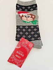 Women's Monkey Socks NEW Size 4 -10 3173