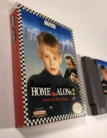 Home Alone 2: Lost in New York (Nintendo NES) Complete with manual, Ships Today