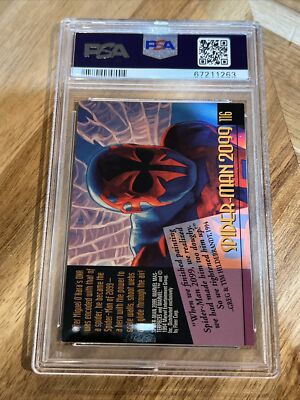 1994 Fleer Marvel Masterpieces #116 SpiderMan 2099 Gold Foil