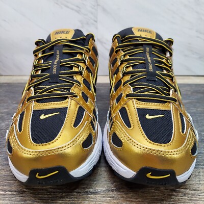 Nike P-6000 Running Shoes Black Metallic Infinite Gold HQ3030-700