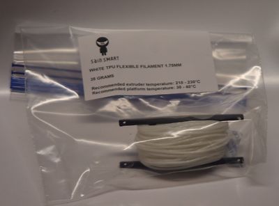 SainSmart - WHITE Flexible TPU 1.75 MM Filament 35 Grams 3D Printer | eBay