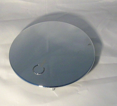 Zierdeckel Fertigset Abdeckung chrom für Tempoplex Duschwanne mit 90mm Ablauf 