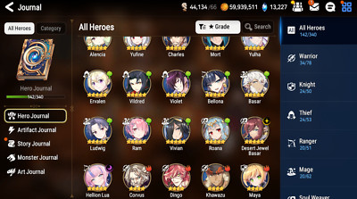 [GLOBAL] Epic 7 Starter Hellion Lua DJ Basar + 63ML pulls 13k skystones + Name