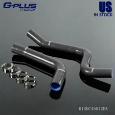 Black Silicone Radiator Hose Fit For CHEVY CAMARO/FIREBIRD 67-69 68