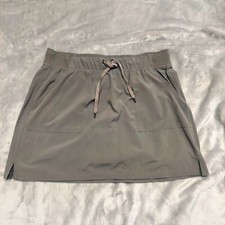 Women's C9 Champion Size Large Olive Green Tennis Skirt Light Weight Skort