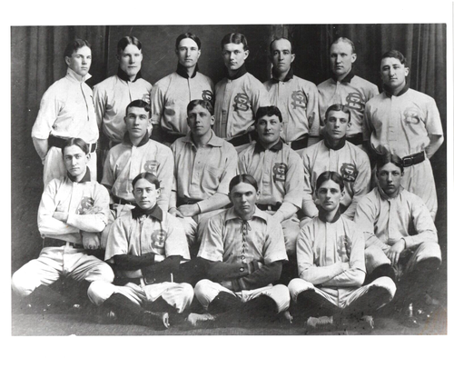 RARE 1903 ST. PAUL SAINTS AMERICAN ASSOCIATION B&W 8x10 TEAM PHOTO