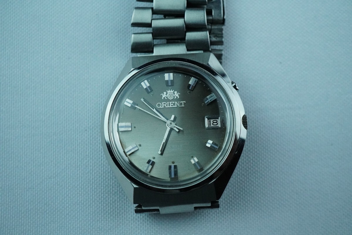 VINTAGE AUTO ORIENT 21 JEWELS DATE NO.OS902557 JAPAN WATCH. | eBay