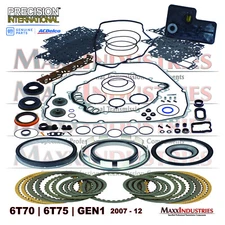 fits GM 6T70 6T75 2007-2012 Transmission Rebuild Kit Gen1 Gaskets-Seals-O-rings