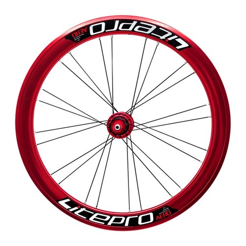 AERO Folding Bike 20 Inch 406/451 V Disc Brake Wheelset BMX Bicycle Alloy Wheels - Picture 5 of 30