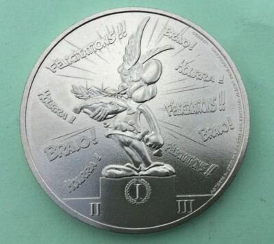 Asterix aux jeux Olympiques - Monnaie de 5€ Or 1/2 g - La Poste