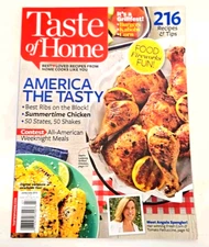 Taste of Home America Best Loved Recipes Cooking Summer June July 2013 Grillfest