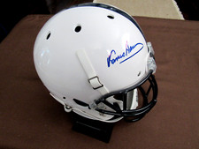 FRANCO HARRIS PENN STATE STEELERS HOF SIGNED AUTO SCHUTT FULL SIZE HELMET BEAUTY