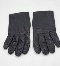Italian Leather Gloves Acrylic Lined Made in Italy Size 7 M very soft leather