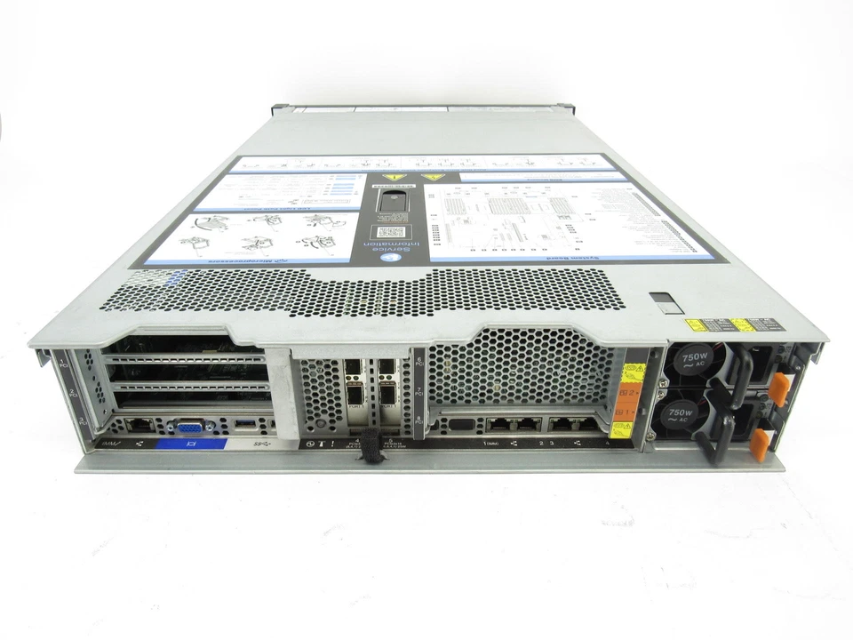 Lenovo System X 3650 M5 2x Xeon E5-2630 v4 2.2GHz 32GB RAM 2x 750W 2x LPE16002 - Image 4 of 4