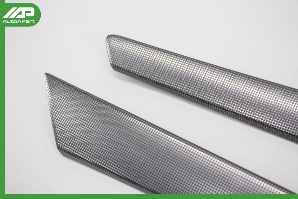 ✅ 01-04 Conjunto de molduras de panel de puerta de carbono interior Mercedes W203 C32 AMG fabricante de equipos originales Foto 2 de 4