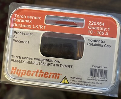 hypertherm plasma torch consumables