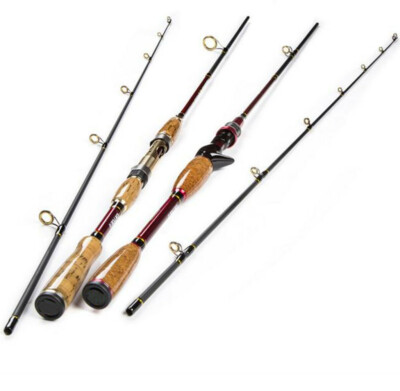 Fishing Rod Carbon Fiber Casting Rods Fishing Pole Fish Section  Spinning UK