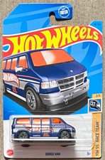 Hot Wheels 2023 HW55 Race Team Series #2/5 Dodge Van #HKH67 1:64 Scale Die-cast