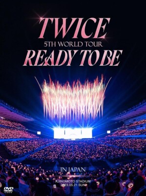 New TWICE 5TH WORLD TOUR READY TO BE in JAPAN Limited Edition DVD