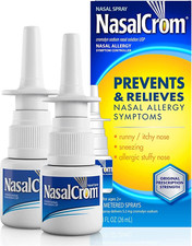 Nasal Spray Allergy Symptom Controller  200 Sprays  .88 FL OZ 2 Pack 