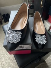 Ballet Flat With Rhinestone