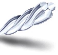 TWIST FLEX THREE STRAND WIRE .0175' 30 FT SPOOL WILDCAT /ORTHODENTALUSA TRENZADO