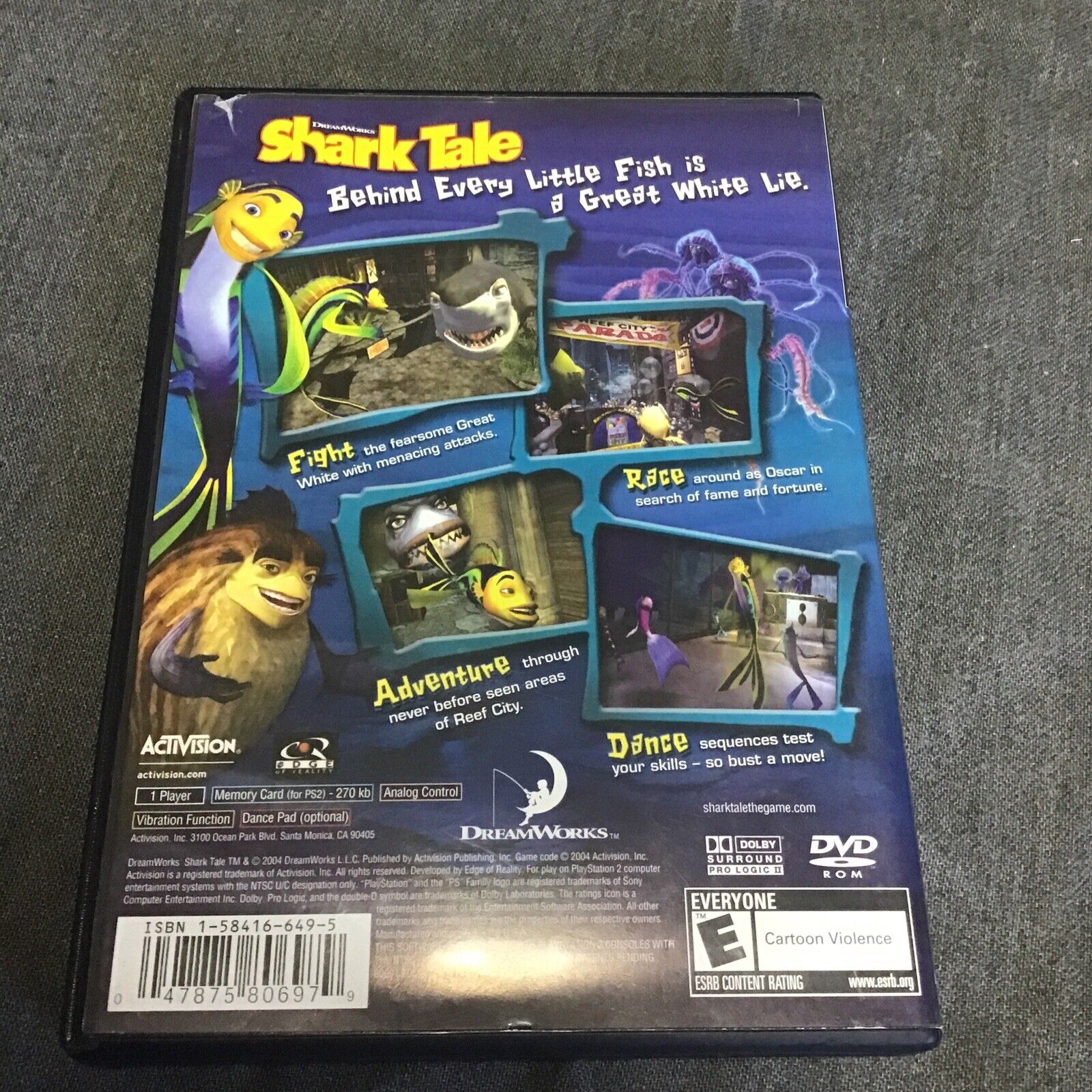 Jogo Shark Game Playstation 2 / PS2 - Escorrega o Preço