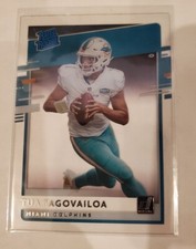 2020 Panini Chronicles Tua Tagavailoa Donruss Clearly Rated Rookie RC
