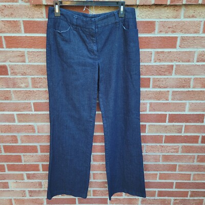 Talbots Stretch Wide Leg Jeans Women's Size Pockets