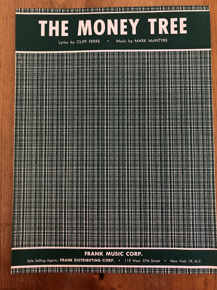 The Money Tree Vintage Sheet Music | eBay