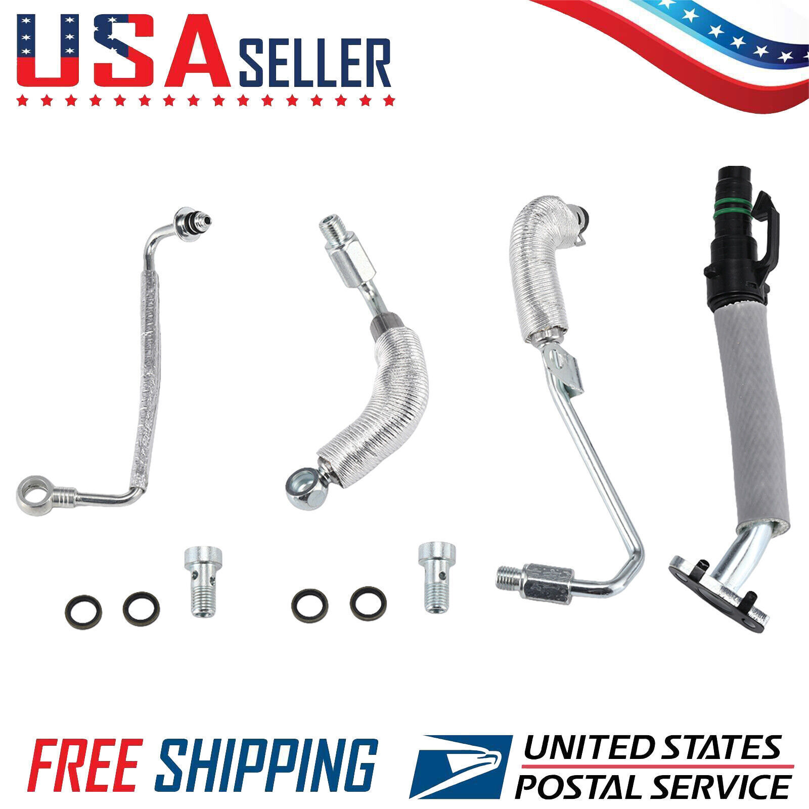 Turbo Charger Coolant Return Hose Line 55567067 For Chevy Cruze Buick GM 1.4L L4