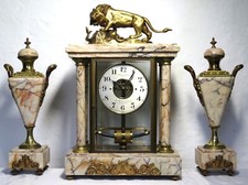 Rare pendule electrique BULLE