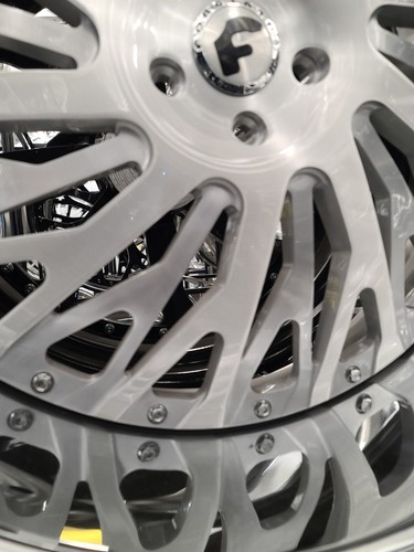 24" FORGIATO BIAFORCA 5X4.75 OLD SCHOOL IMPALA CAPRICE CHEVELLE MONTE CARLO - Picture 5 of 9