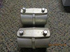 1 1/2" 1.5" Rigid Conduit Steel Set Screw Couplings : Lot of 2