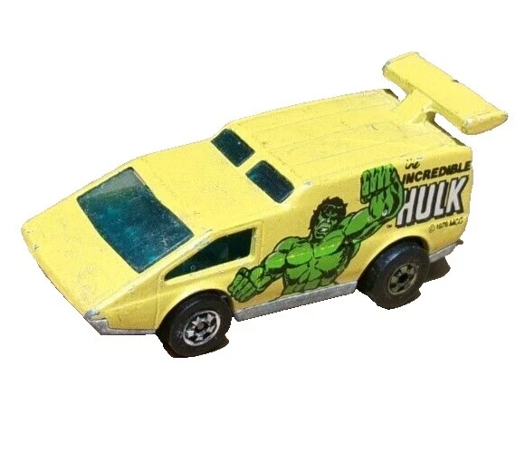 Hot Wheels Incredible Hulk Vintage Manufacture Diecast Cars, Trucks & Vans
