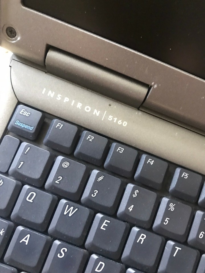 Dell Inspiron Model PP08L No Hard Drive, No power/Charging Cable for