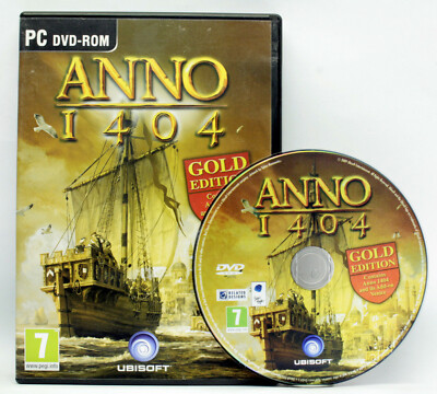 YEAR 1404 GOLD EDITION PC GAME ENGLISH EDITION ALSO ITALIAN UBISOFT 74277 