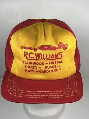 Casquette Trucker Vintage American Telecom - Imperial Headwear - Taille Ajustable Verte - Occasion