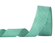 Gingham Ribbon 1-1/2 Inch Plaid Ribbon Polyester Check Woven Ribbon for Craft...