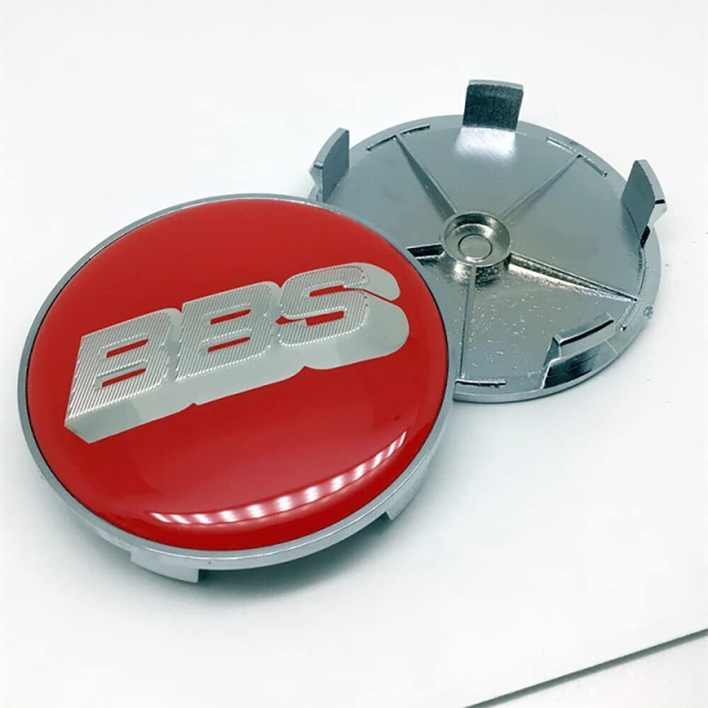 4x 68mm / 64mm BBS Nabendeckel Felgendeckel Radkappen