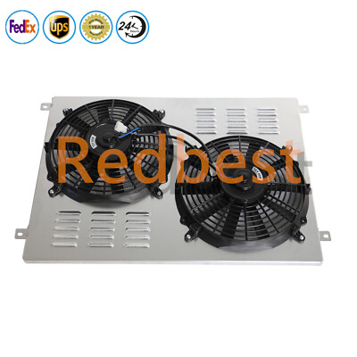 Alu Shroud Fan For 66-79 Ford F100 F150 F250 F350 Series Pickup Truck Bronco L6