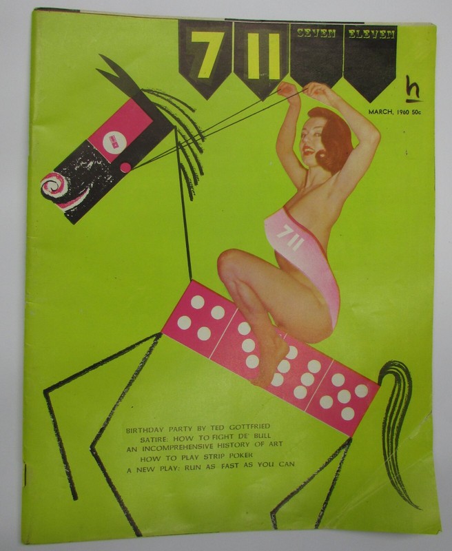 7 11 SEVEN ELEVEN MAGAZINE March 1960 Vintage Pin Up