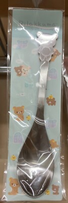 San-X Character Rilakkuma Die Cut Stainless Spoon M Size Tableware New Japan