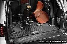 Lexus LX570 (2008-2018) OEM Genuine ALL WEATHER CARGO MAT (Black) PT908-60089-02